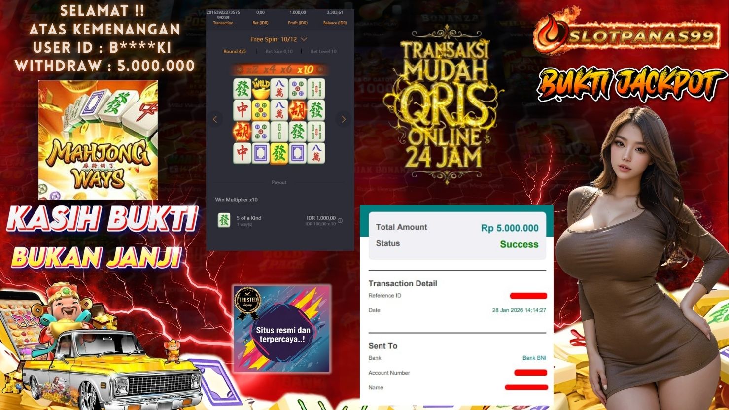 SLOTPANAS99 JACKPOT SLOT MAHJONG WAYS